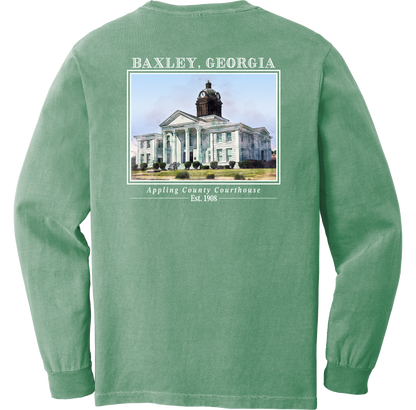 Long Sleeve Baxley, Georgia "Appling County Courthouse"