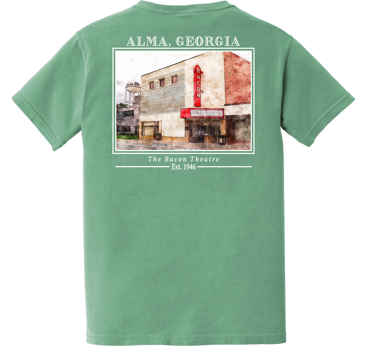 Short Sleeve Alma, Georgia "The Bacon Theatre"