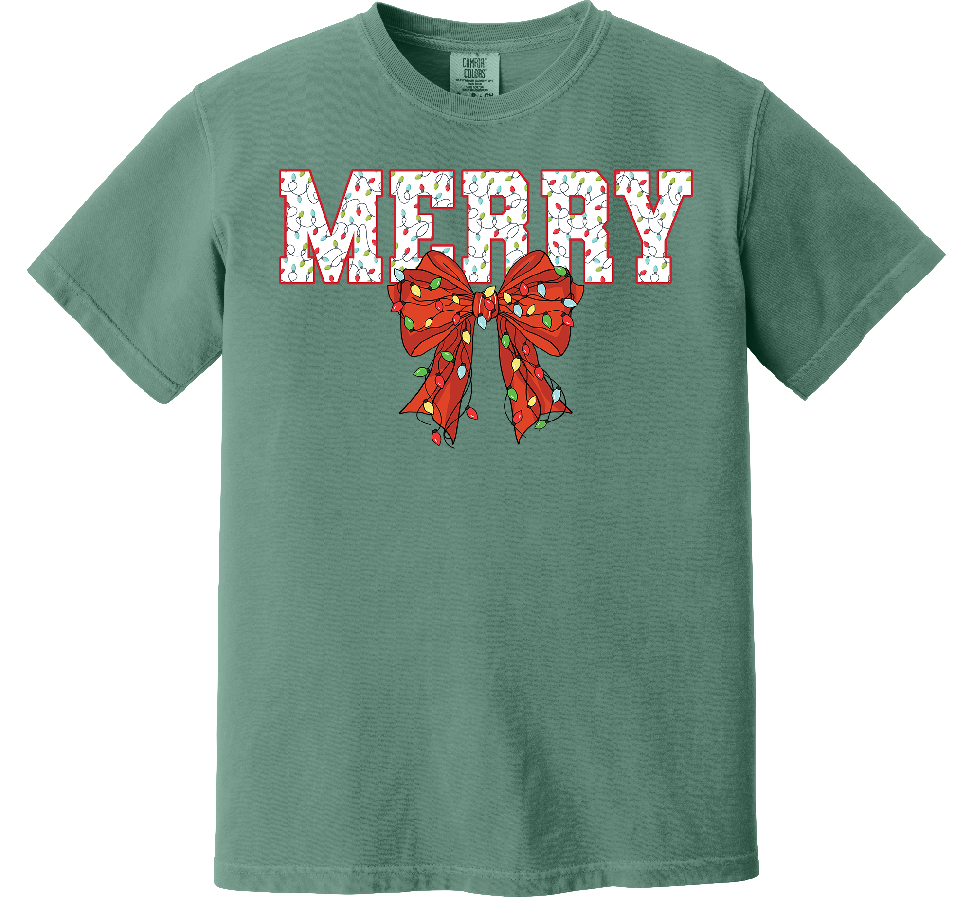 Merry with Coquette Christmas Bow