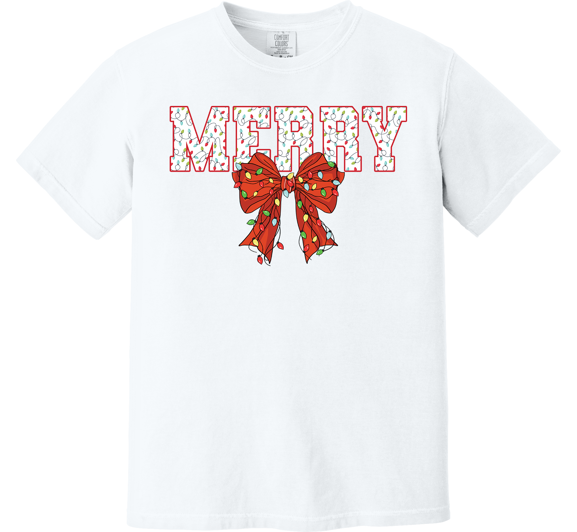 Merry with Coquette Christmas Bow