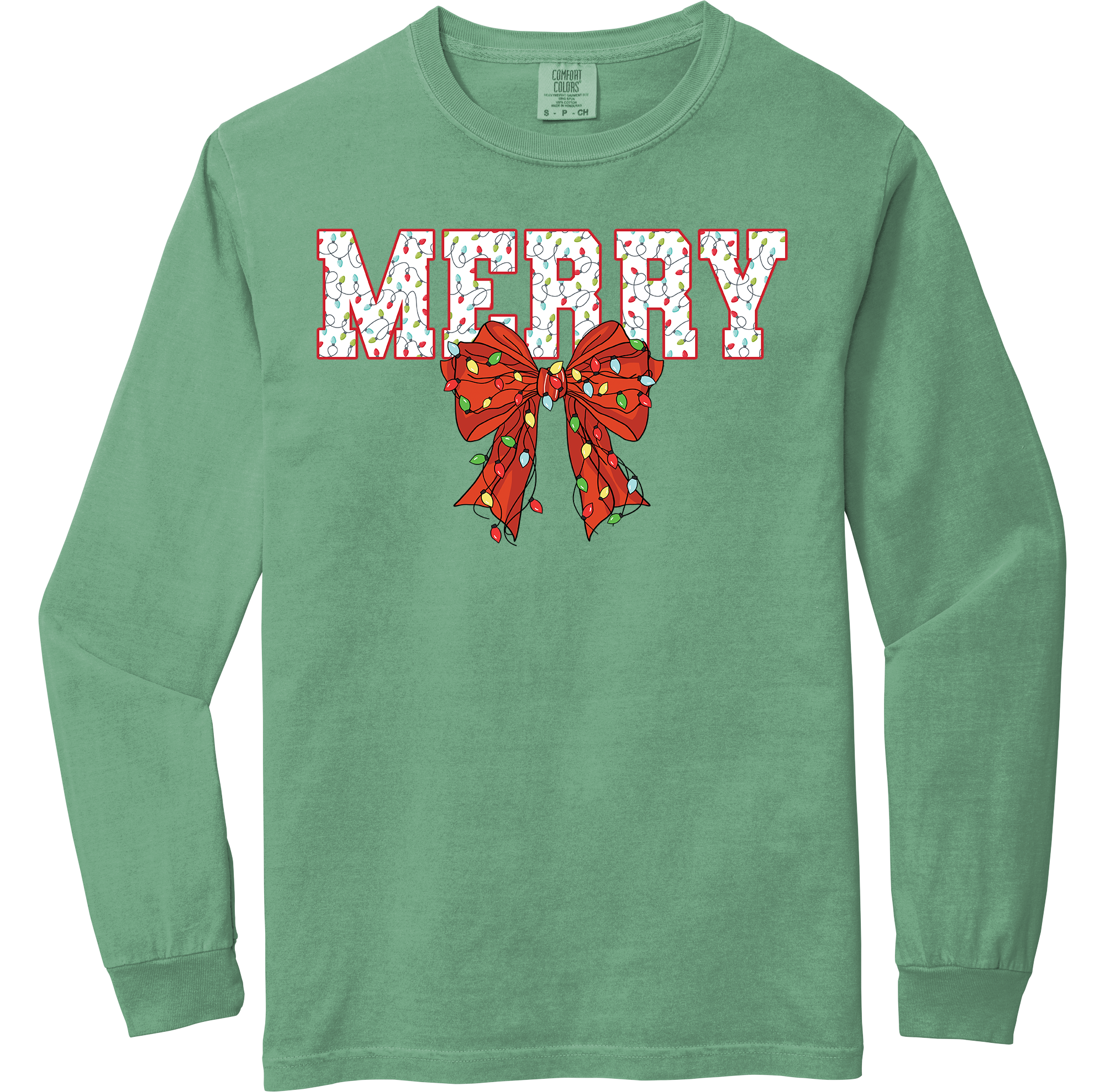 Merry with Coquette Christmas Bow