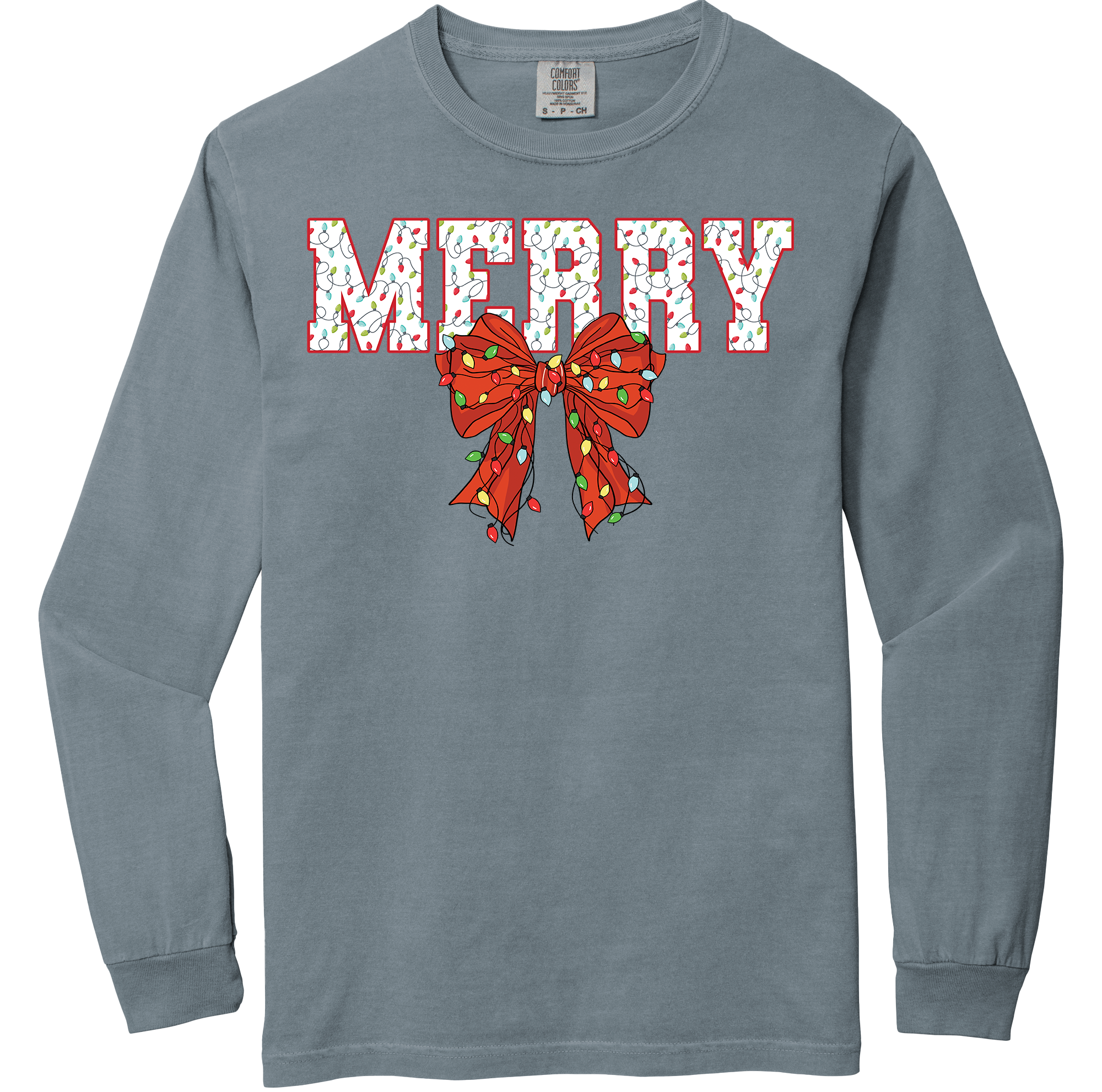 Merry with Coquette Christmas Bow