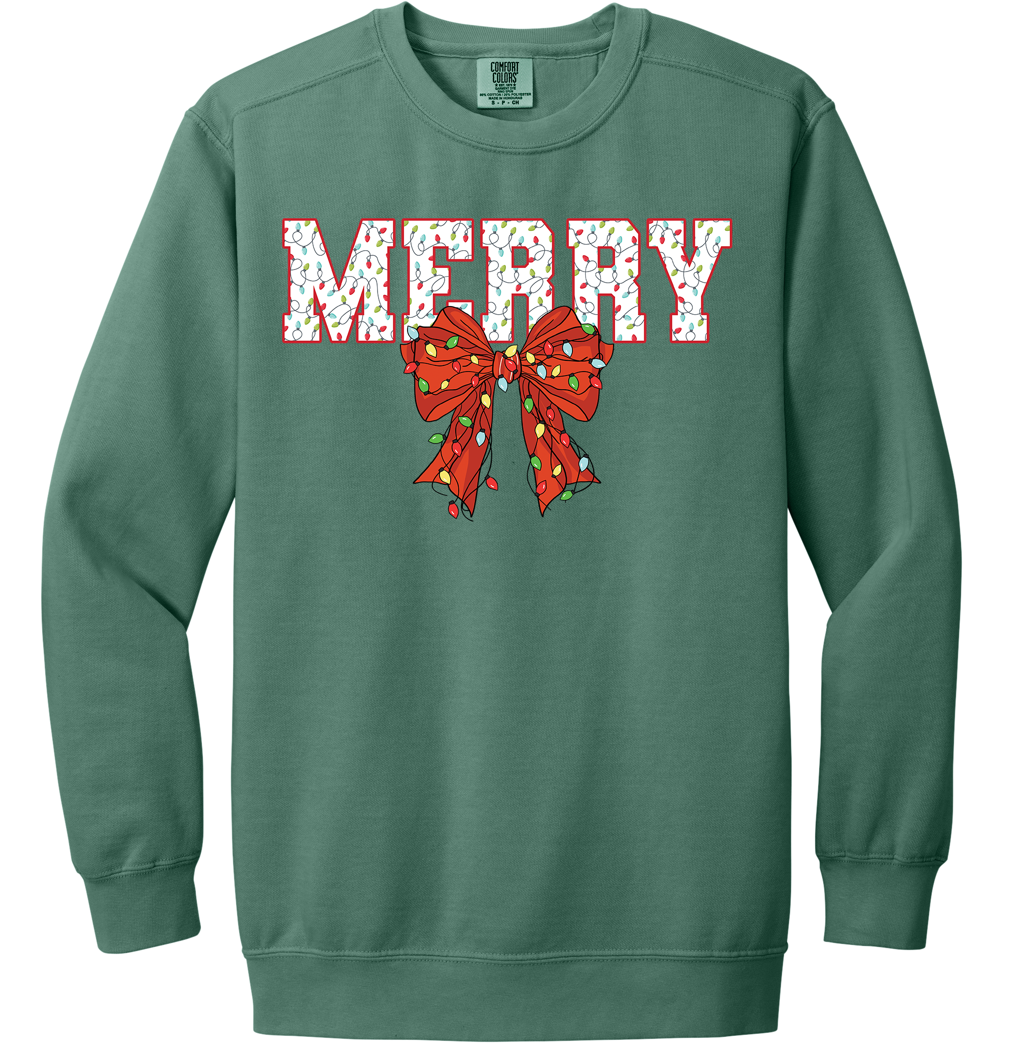 Merry with Coquette Christmas Bow