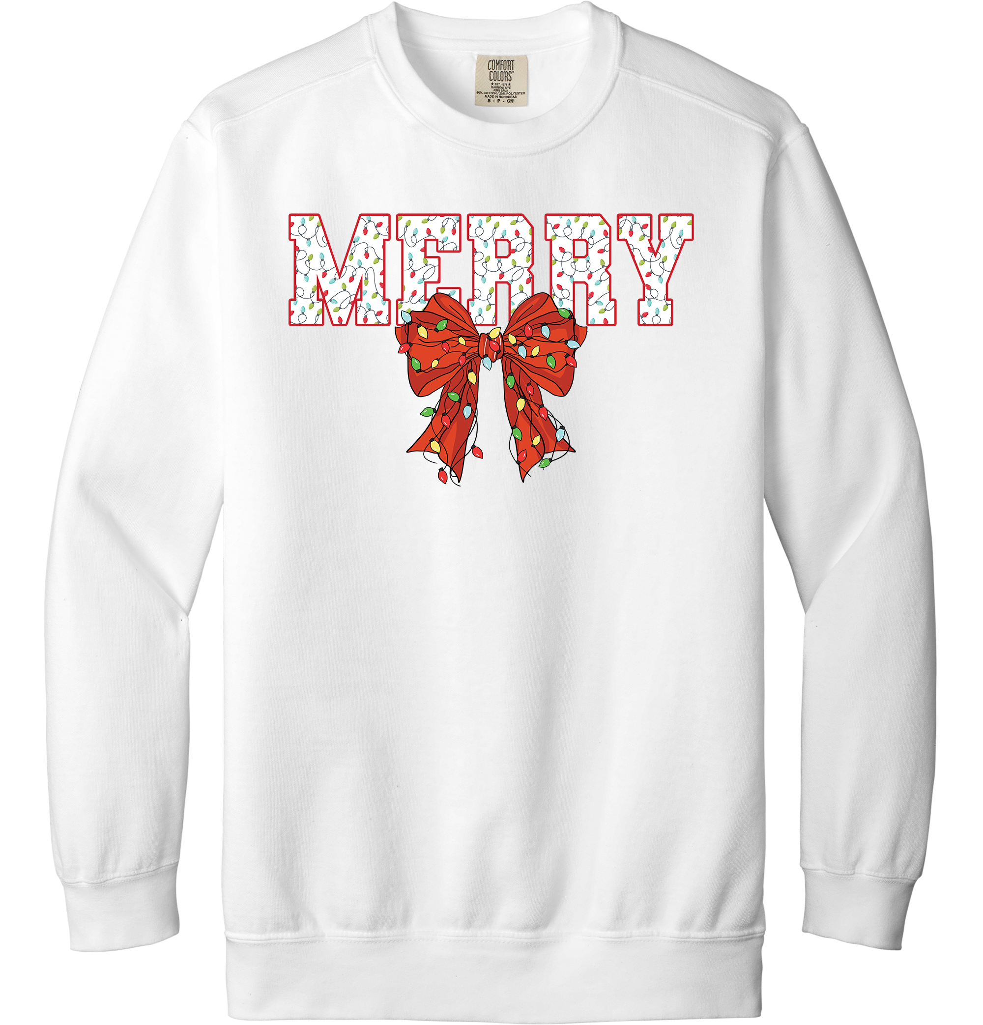 Merry with Coquette Christmas Bow