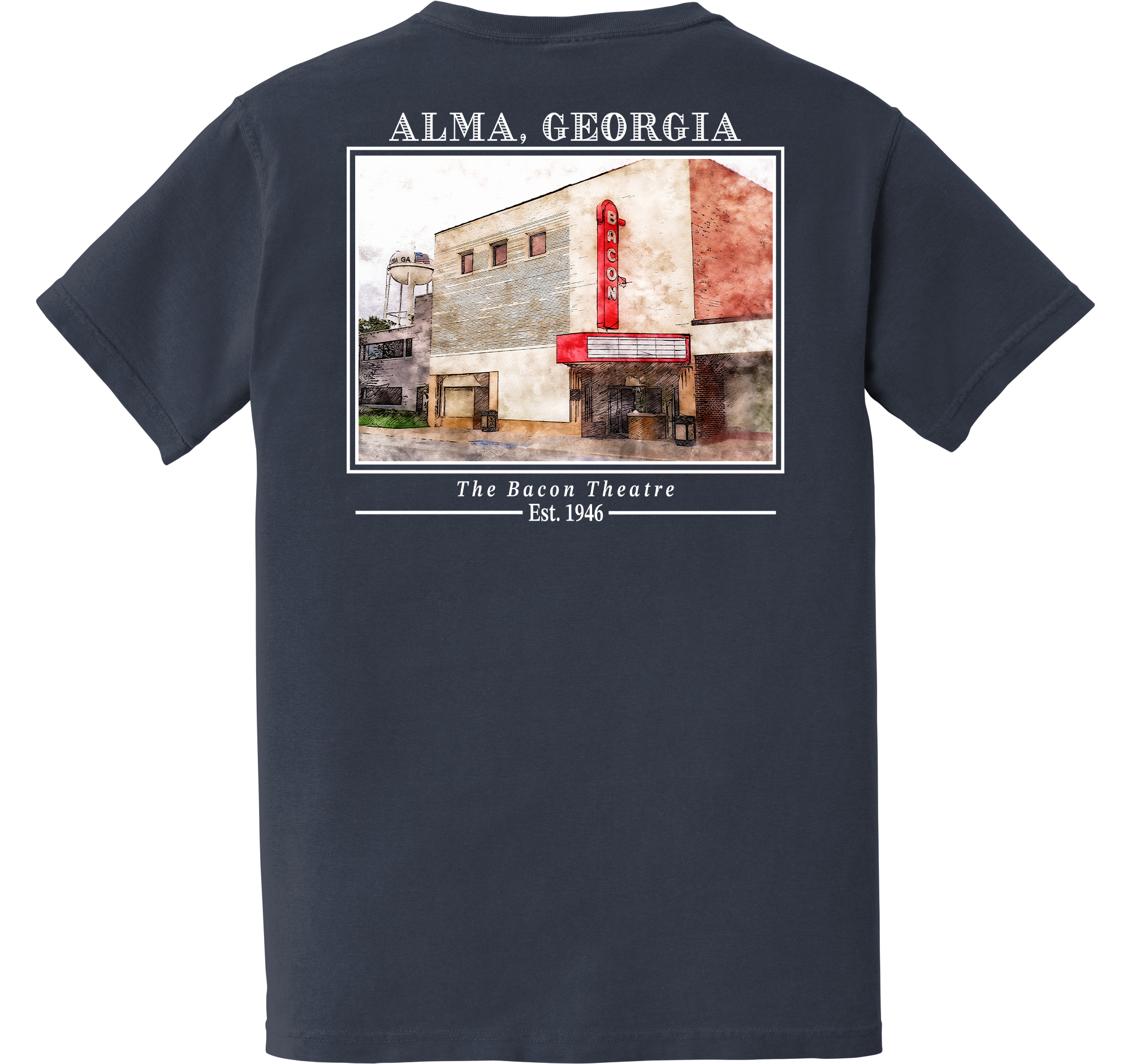 Short Sleeve Alma, Georgia "The Bacon Theatre"