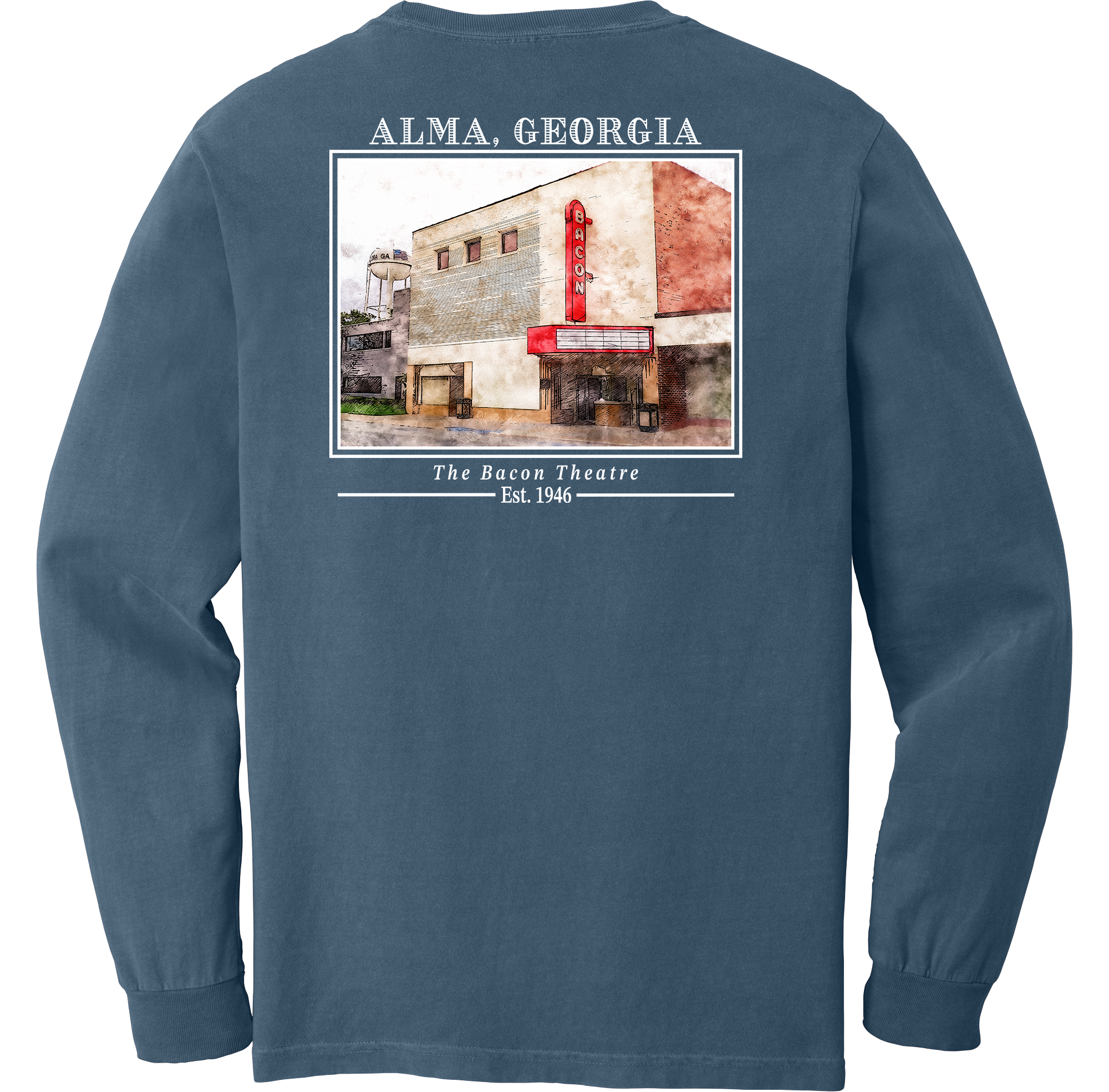 Long Sleeve Alma, Georgia "The Bacon Theatre"