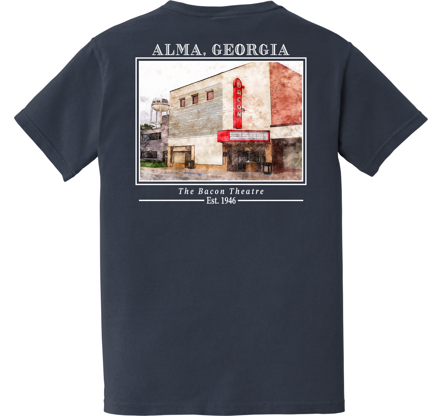 Short Sleeve Alma, Georgia "The Bacon Theatre"