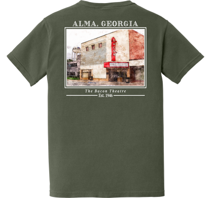 Short Sleeve Alma, Georgia "The Bacon Theatre"