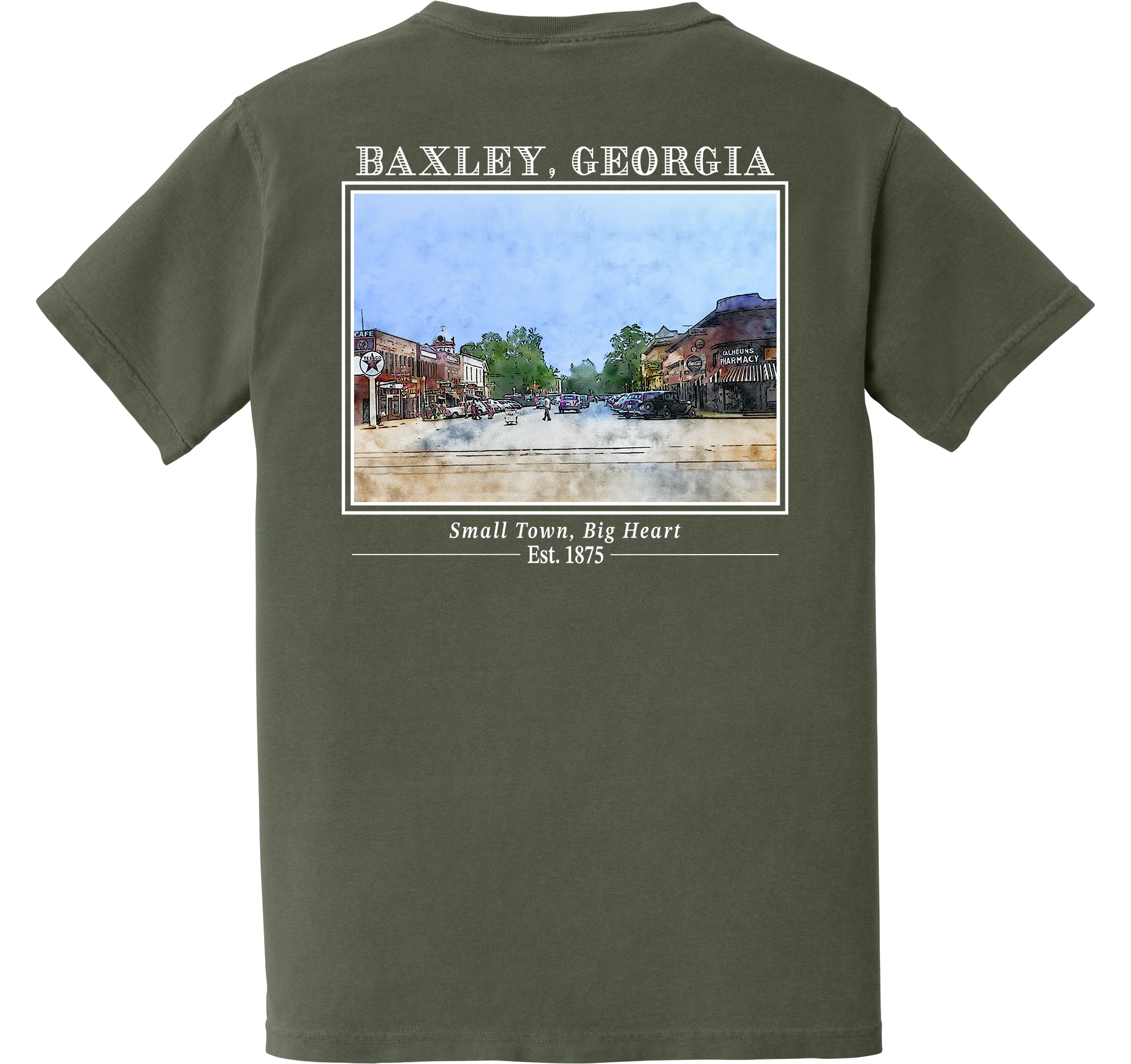 Short Sleeve Baxley, Georgia "Small Town, Big Heart"