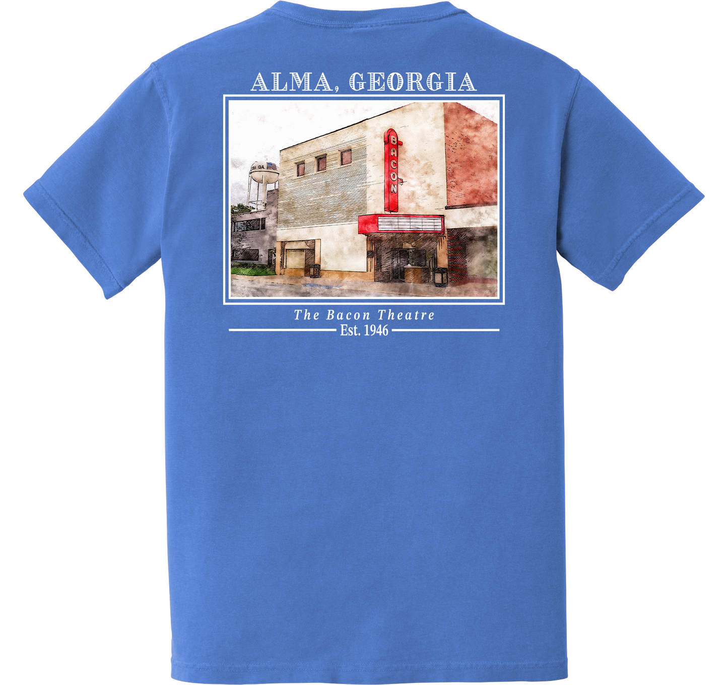 Short Sleeve Alma, Georgia "The Bacon Theatre"