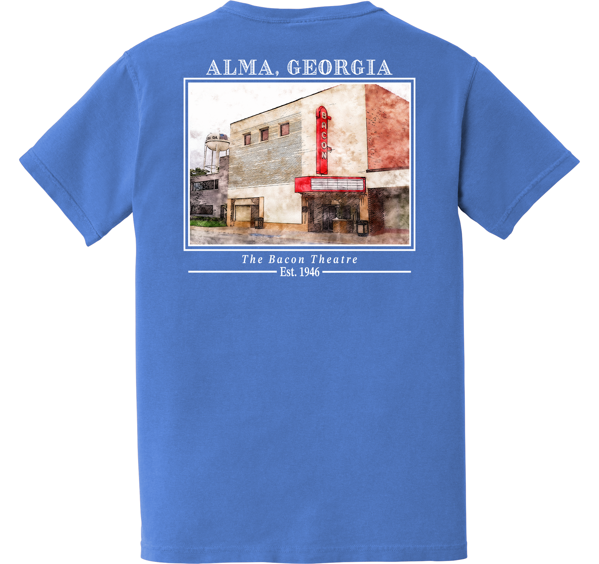 Short Sleeve Alma, Georgia "The Bacon Theatre"