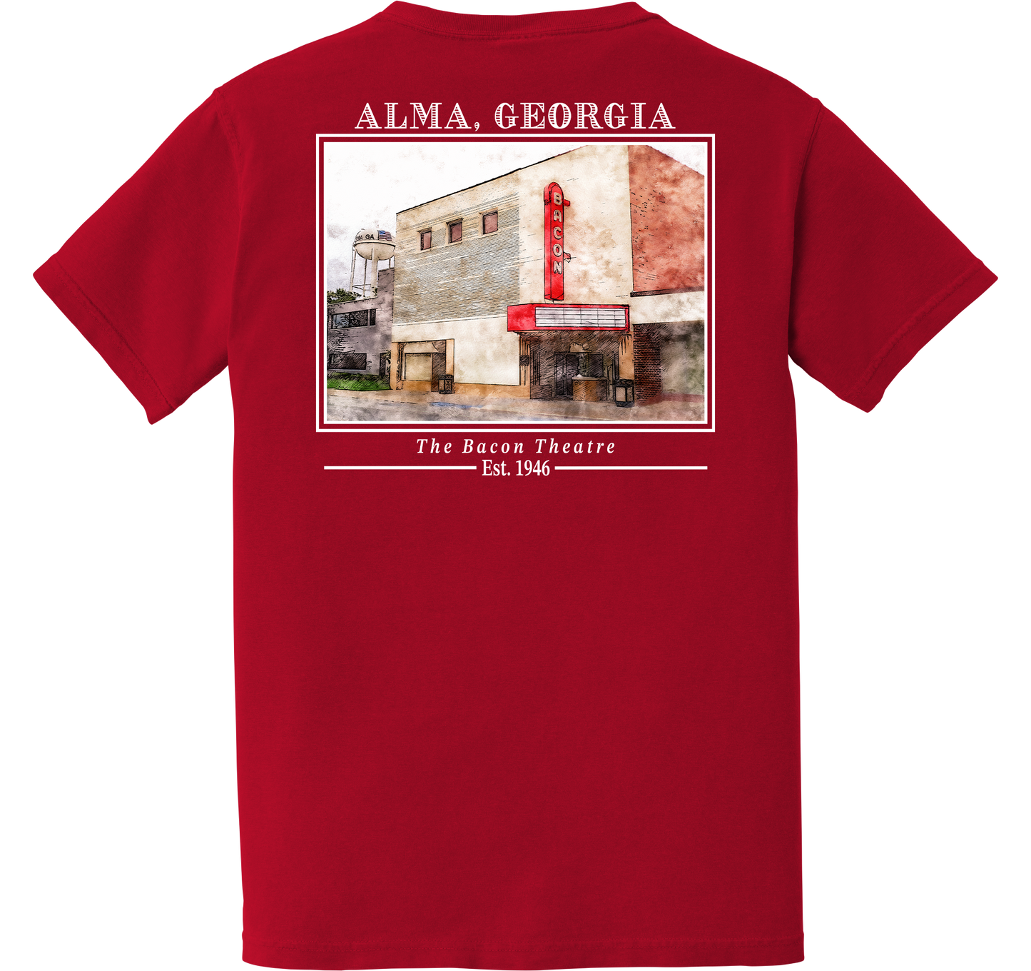 Short Sleeve Alma, Georgia "The Bacon Theatre"