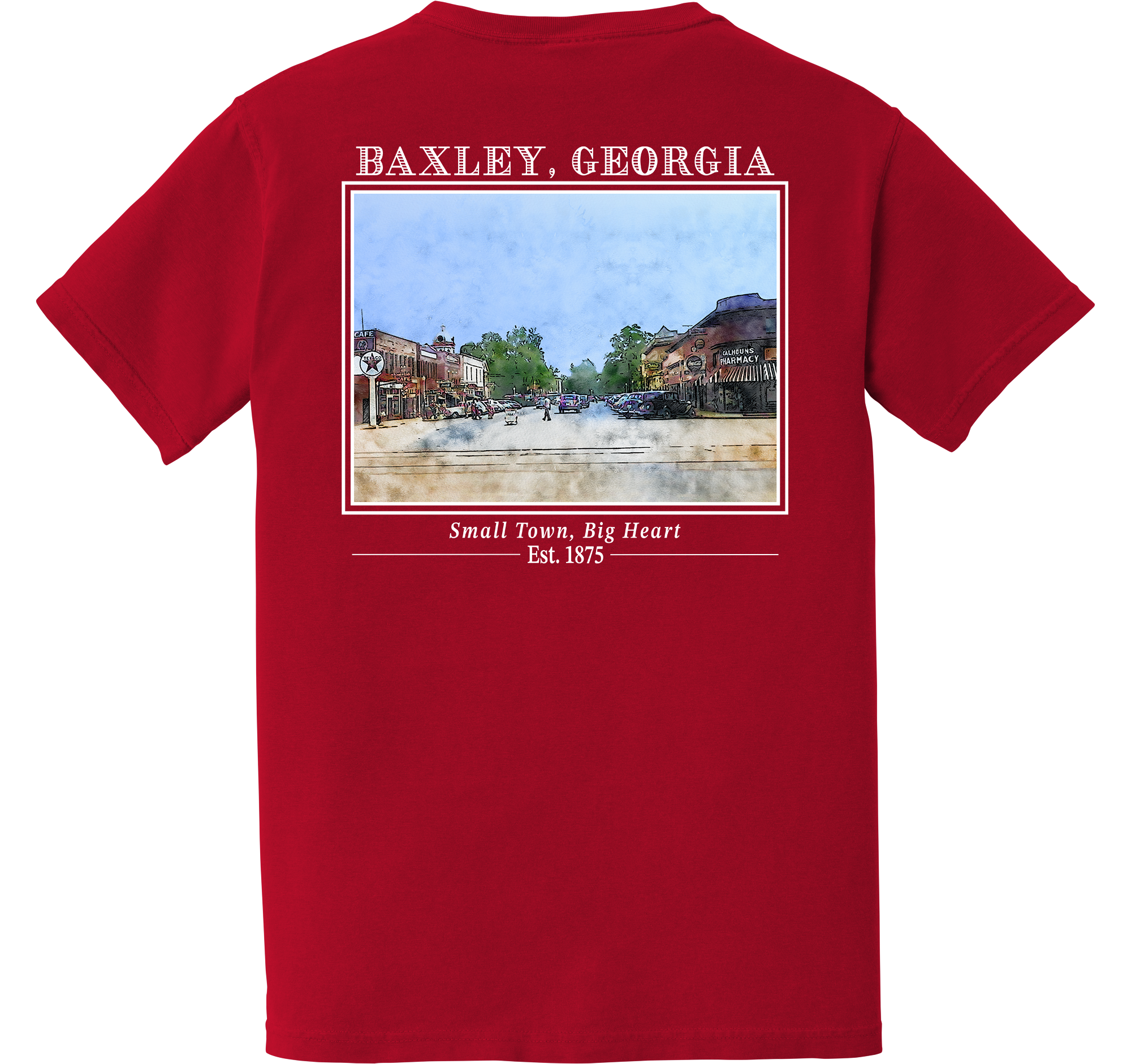 Short Sleeve Baxley, Georgia "Small Town, Big Heart"