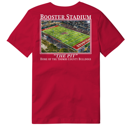 Custom Hometown Football Stadium tee