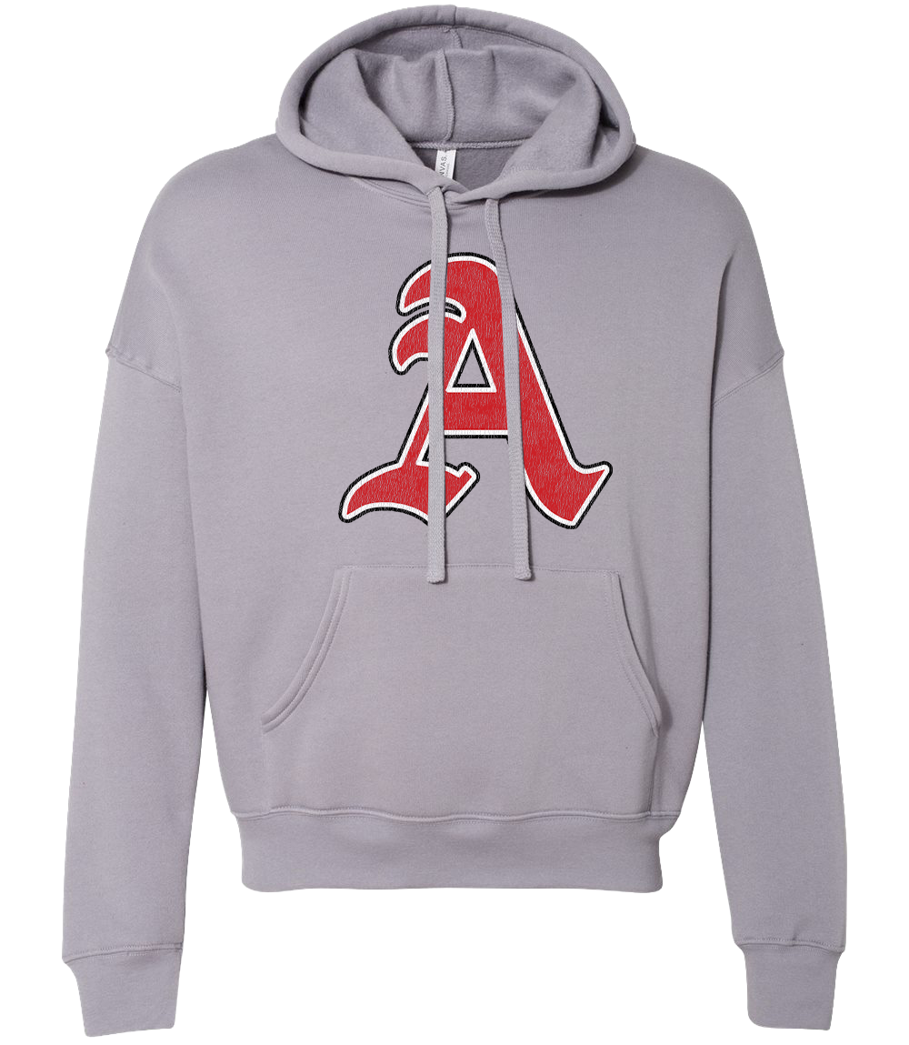 Appling Sponge Fleece Drop Shoulder Hoodie Sweatshirt