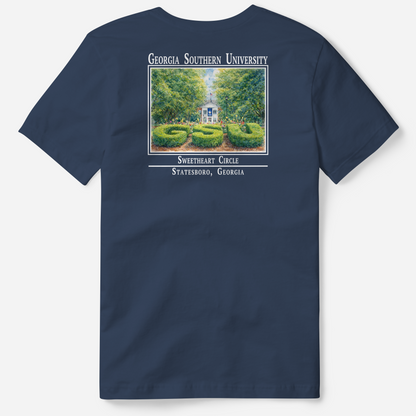 Sweetheart Circle - Georgia Southern University tee