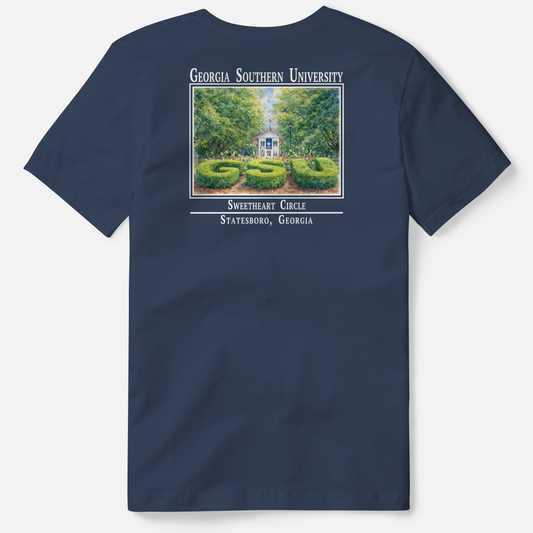 Sweetheart Circle - Georgia Southern University tee