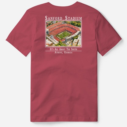 Sanford Stadium UGA tee