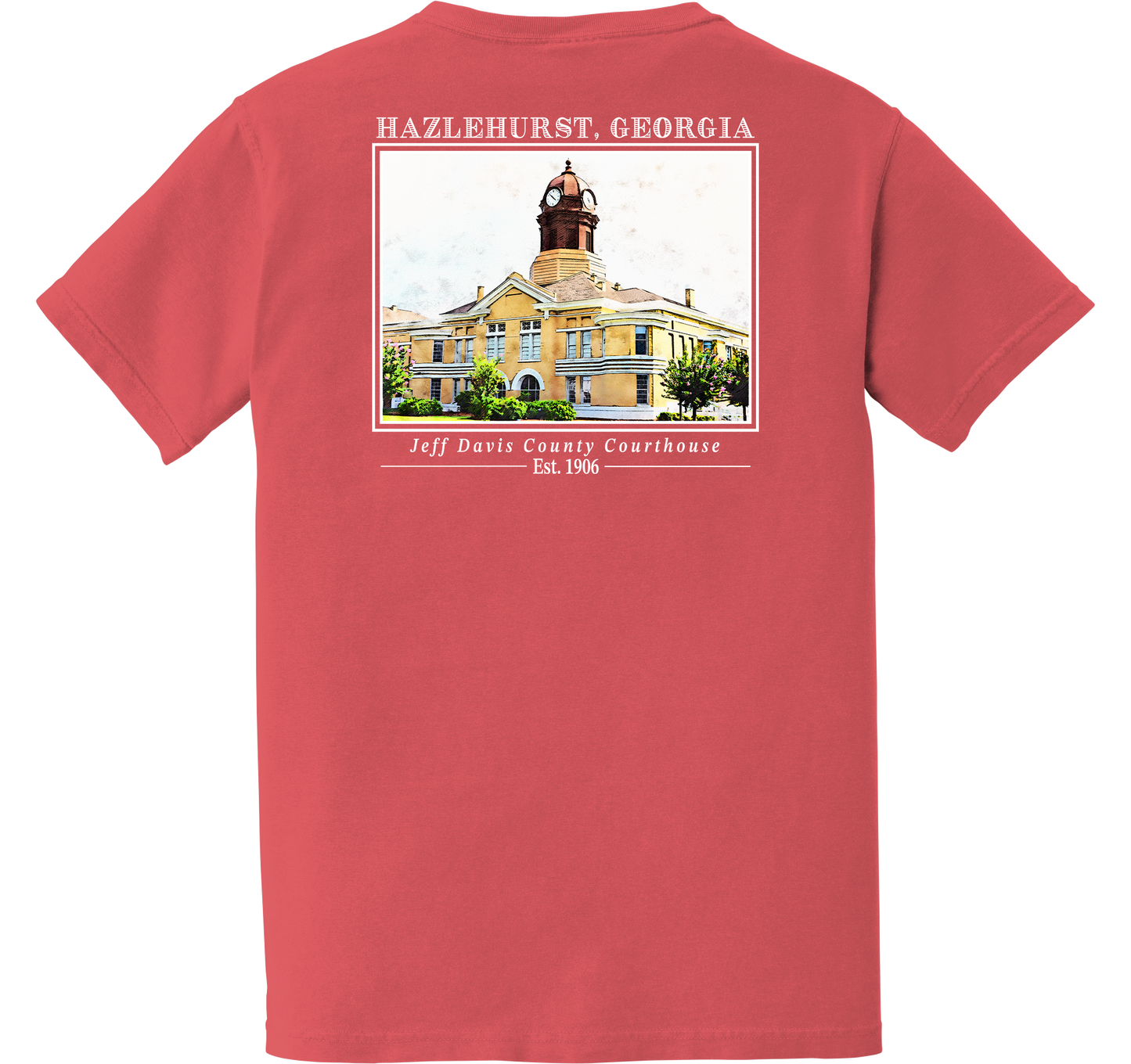 Short Sleeve Hazlehurst, Georgia "Jeff Davis County Courthouse"