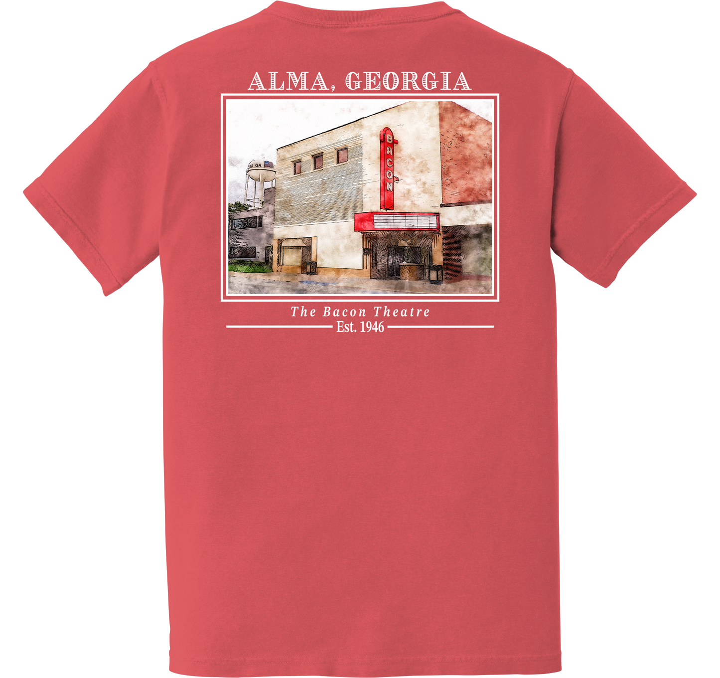 Short Sleeve Alma, Georgia "The Bacon Theatre"