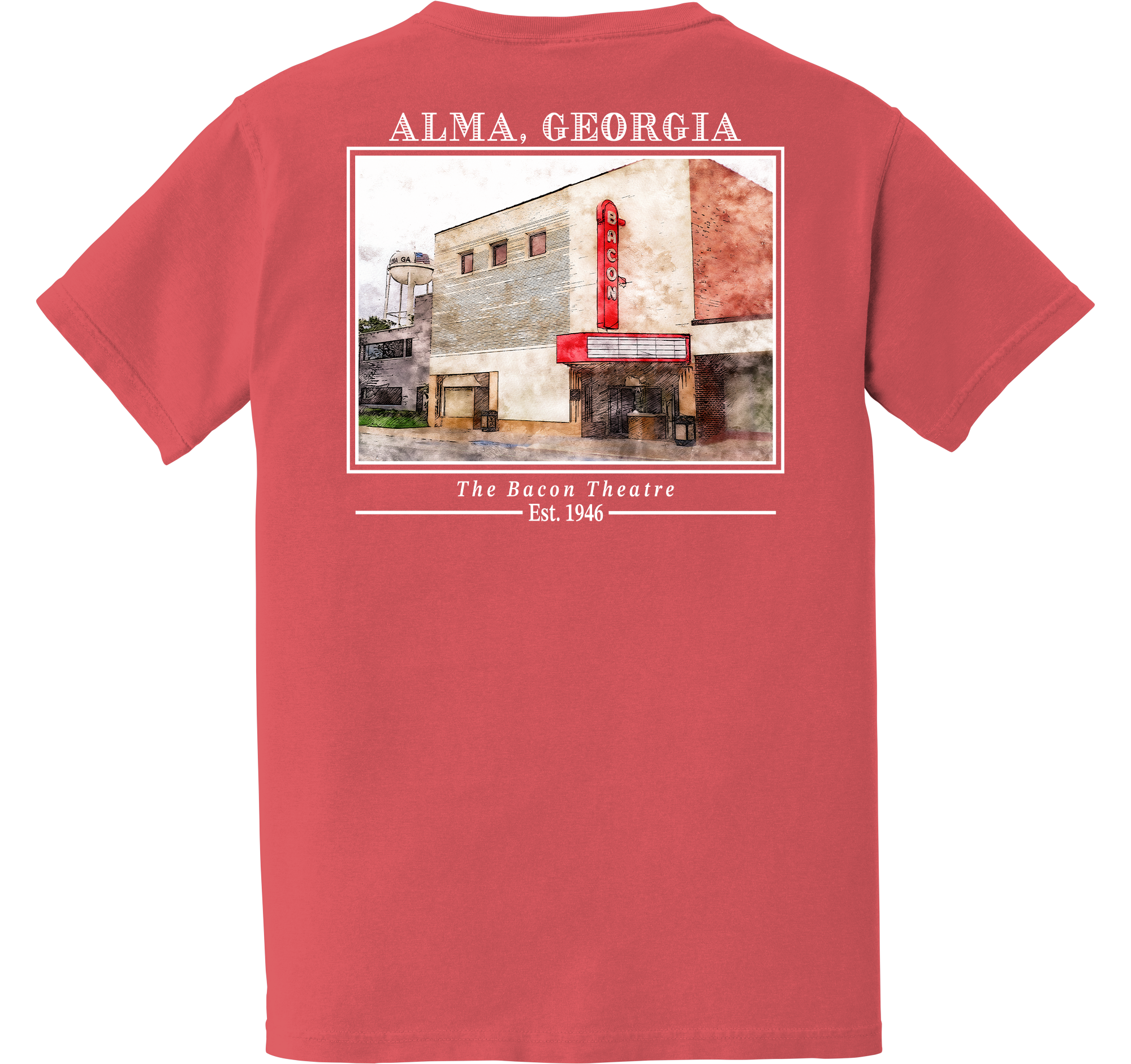 Short Sleeve Alma, Georgia "The Bacon Theatre"