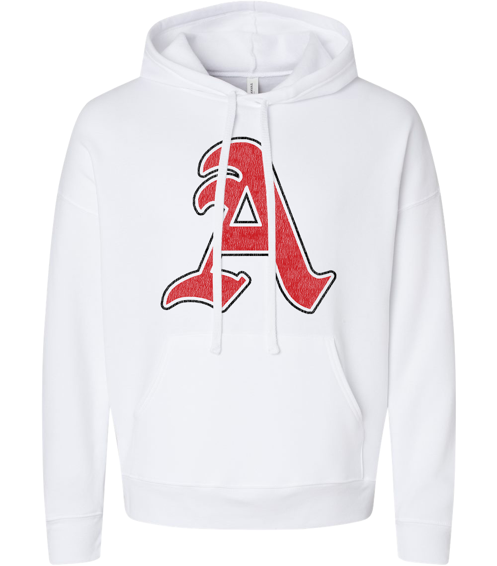 Appling Sponge Fleece Drop Shoulder Hoodie Sweatshirt