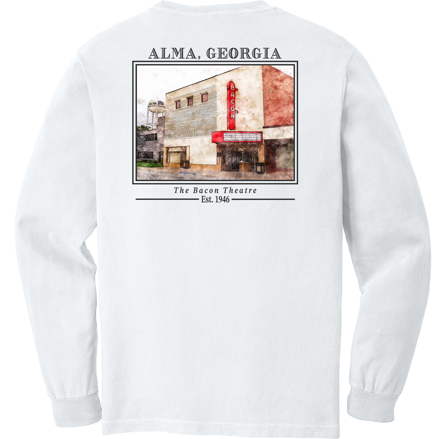 Long Sleeve Alma, Georgia "The Bacon Theatre"