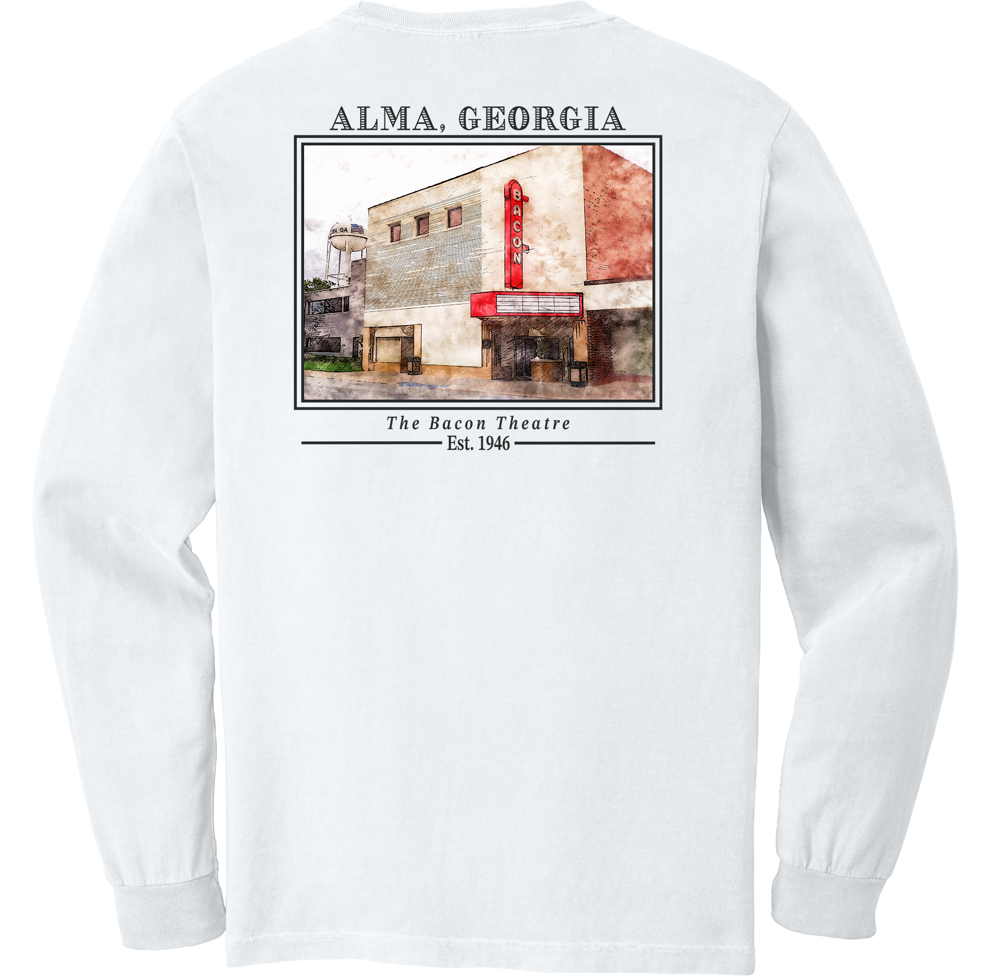 Long Sleeve Alma, Georgia "The Bacon Theatre"