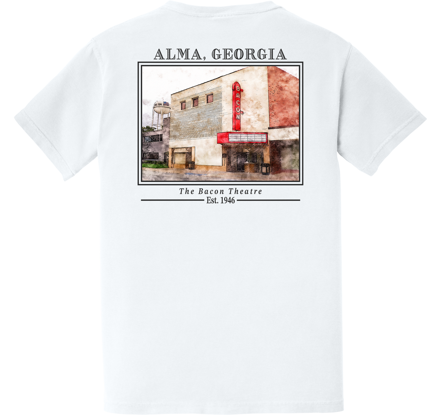 Short Sleeve Alma, Georgia "The Bacon Theatre"