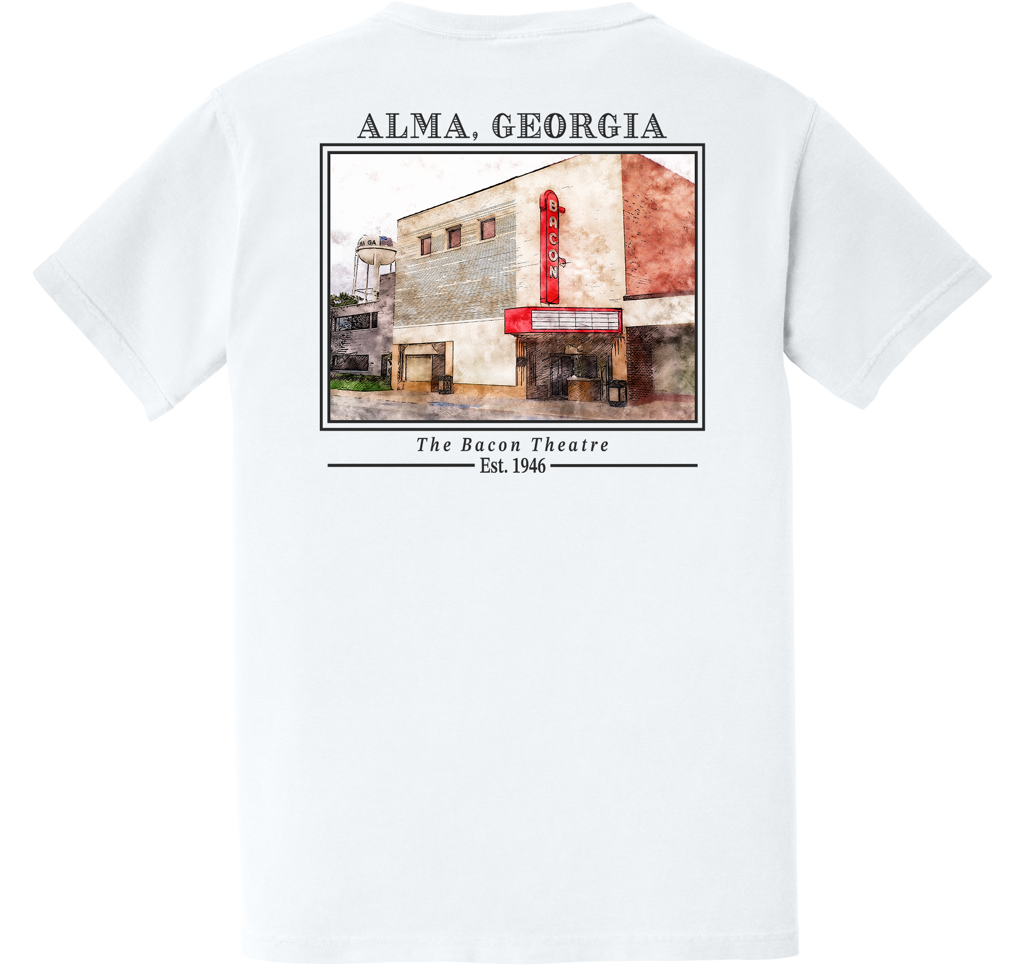 Short Sleeve Alma, Georgia "The Bacon Theatre"