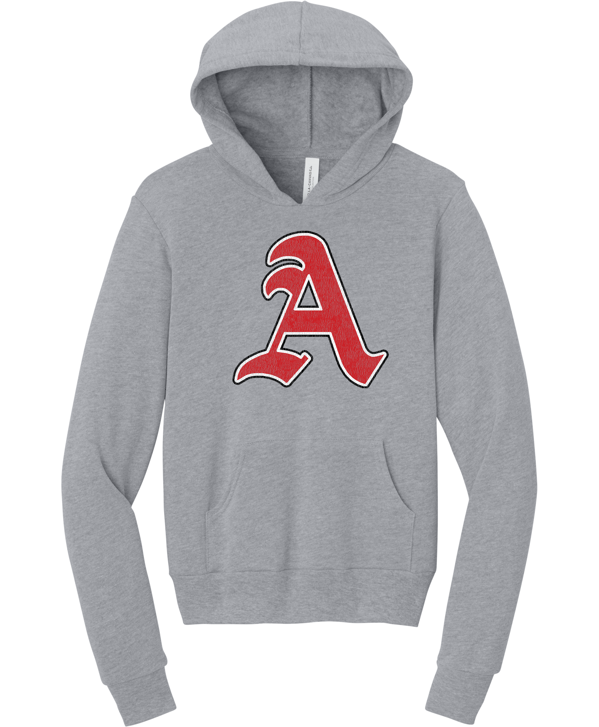 Youth Distressed Appling Sponge Fleece Hoodie Sweatshirt