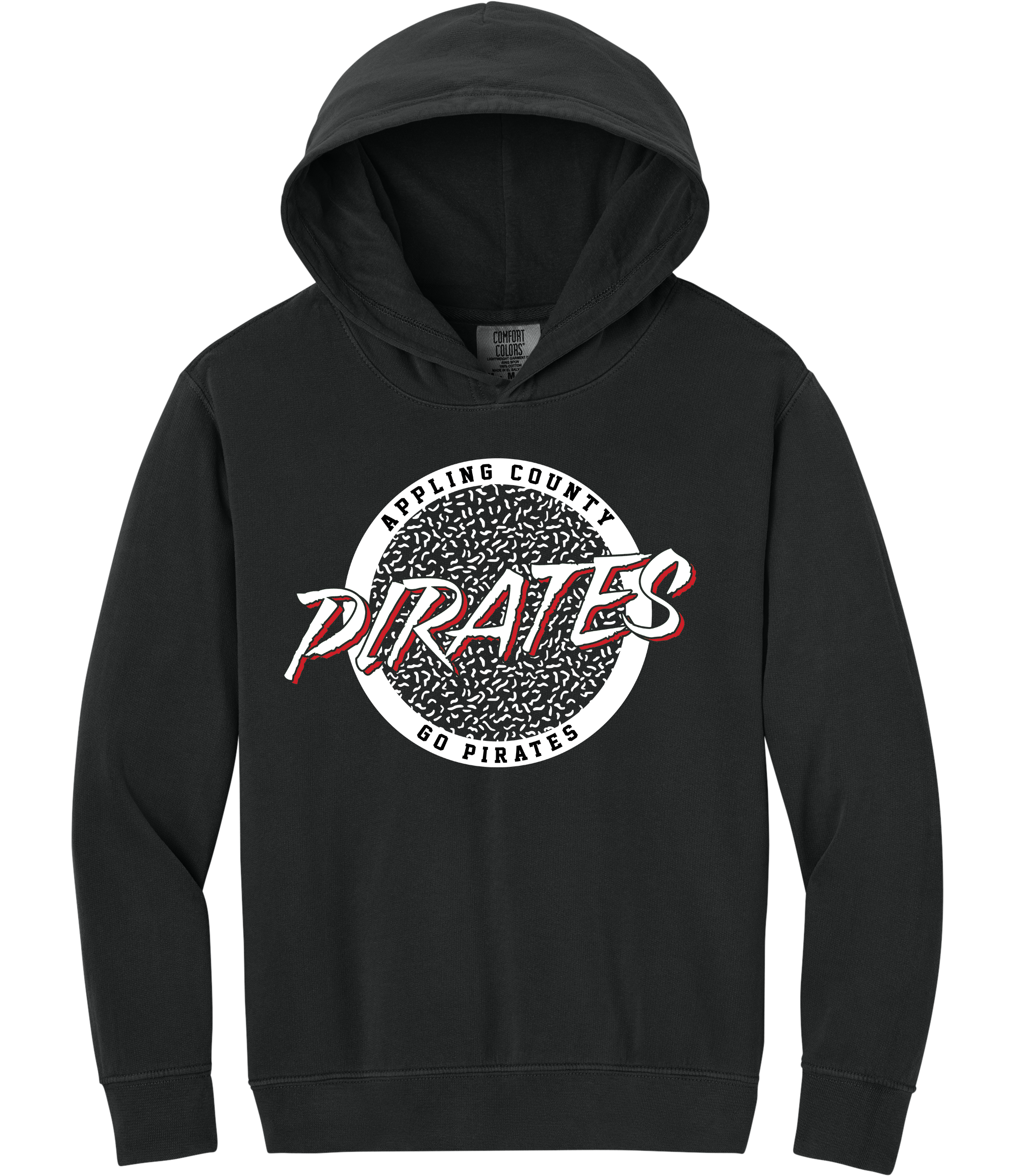 Youth Pirate Circle Logo Hoodie