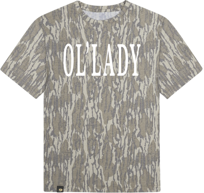 Mossy Oak Bottomland Camo Ol' Lady t-shirt