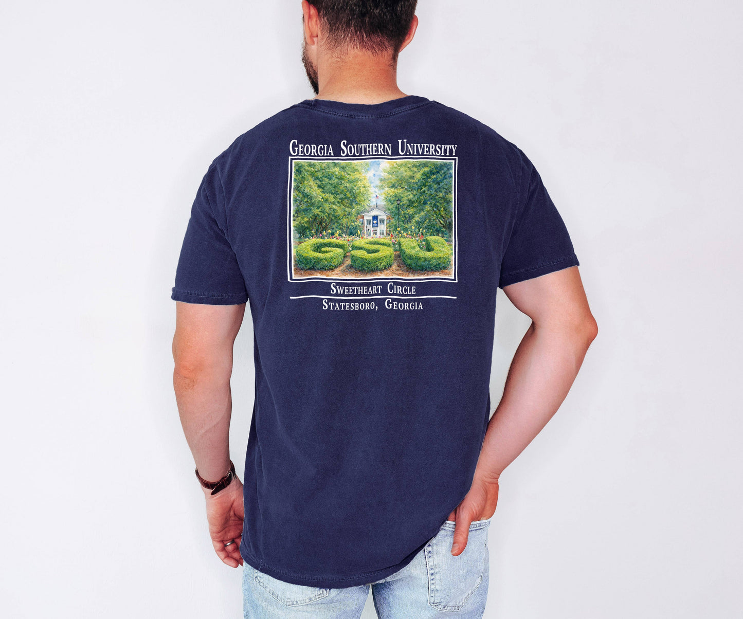 Sweetheart Circle - Georgia Southern University tee