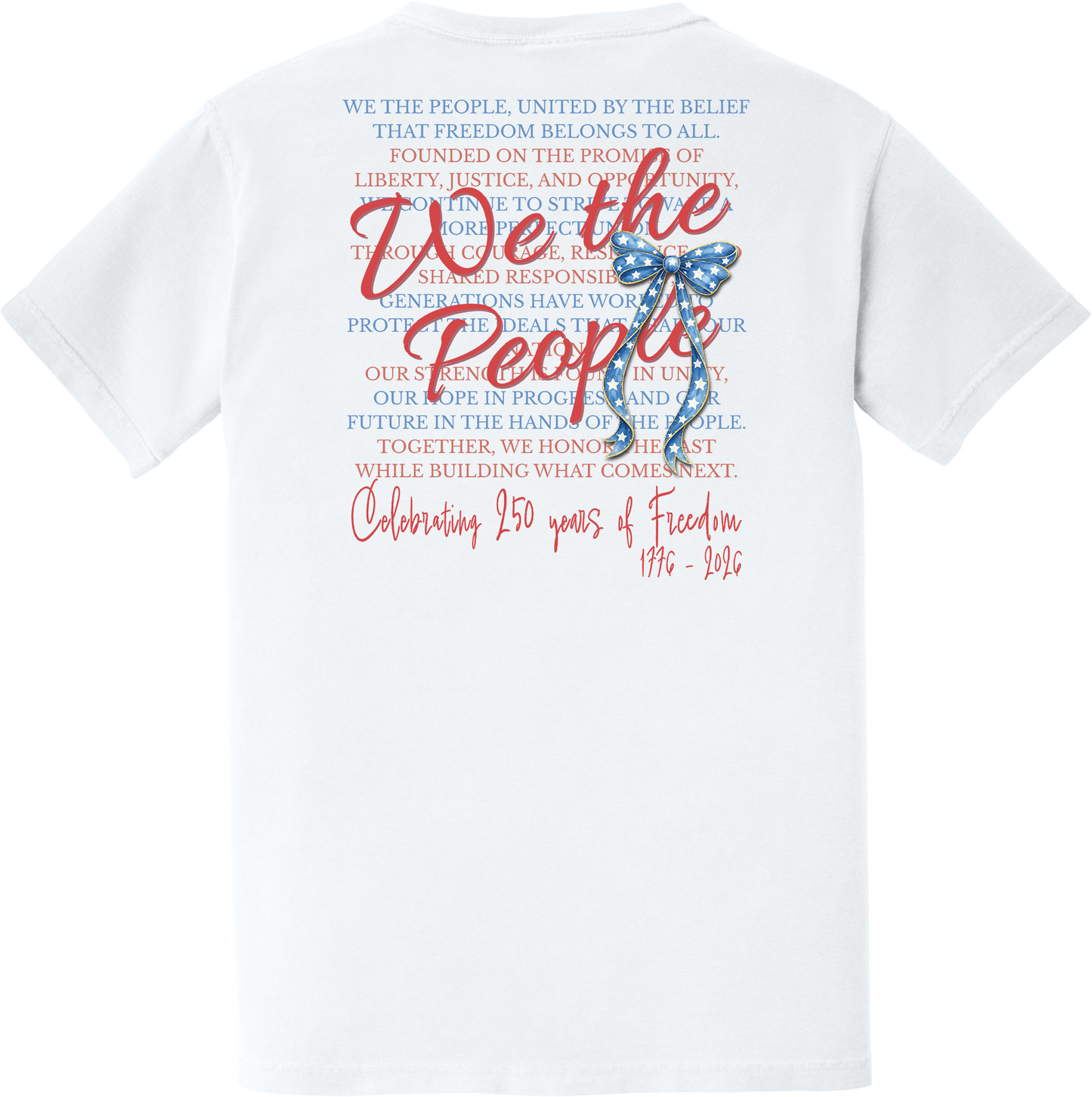 Youth - We The People - 250th Anniversary Comfort Colors tee